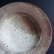 画像1: 絹白釉櫛目リム鉢