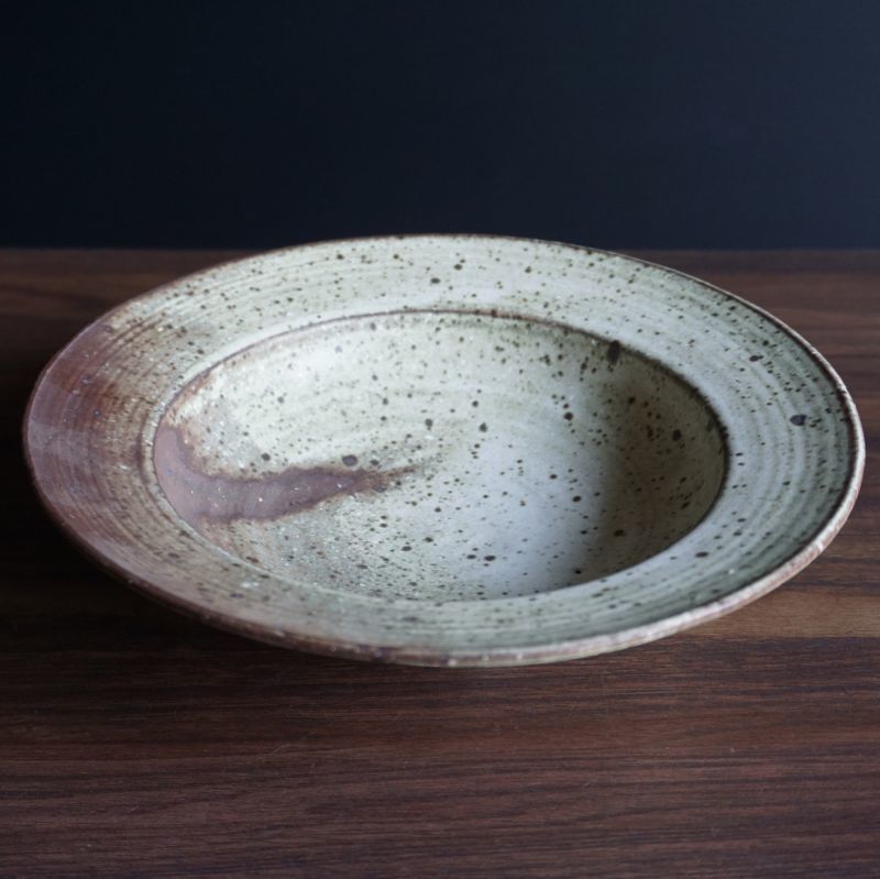 画像4: 絹白釉櫛目リム鉢