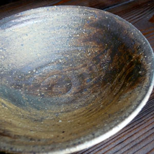 画像: 粉引灰釉反り小鉢